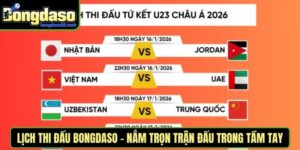 Lịch thi đấu bongdaso